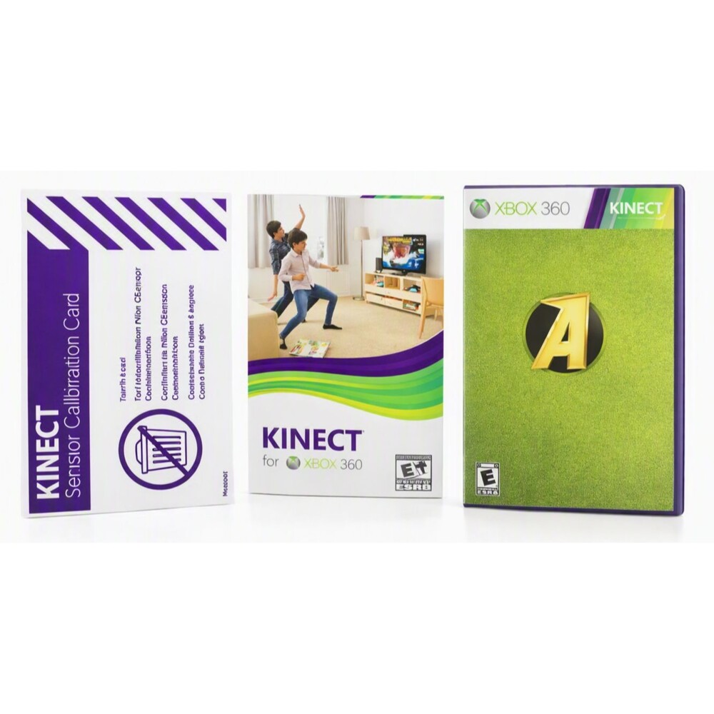 Kinect Adventures - Microsoft Xbox 360  Kinect Sensor Card Included - Picture 4 of 4